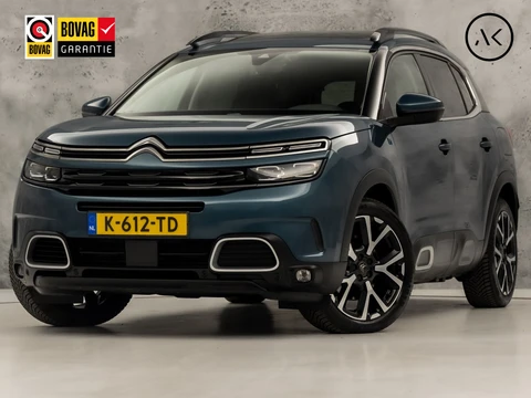 Citroën C5 Aircross 1.6 Plug-in Hybrid 225 Deluxe 225Pk Automaat (PANORAMADAK, APPLE CARPLAY, GROOT NAVI, 360 CAMERA, SPORTSTOELEN, GETINT GLAS, ADAPTIVE CRUISE, NIEUWSTAAT)