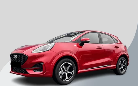 Ford Puma 1.0 EcoBoost Hybrid ST-Line 125pk Nieuw Model | Fantastic Red | Achteruitrijcamera | Navigatie | Draadloze Carplay, Android auto  | Nieuw te Bestellen