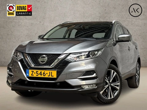 Nissan QASHQAI 1.3 DIG-T Tekna Sport 159Pk Automaat (PANORAMADAK, APPLE CARPLAY, NAVIGATIE, 360 CAMERA, SPORTSTOELEN, STOELVERWARMING, SPORTSTOELEN, KEYLESS, CRUISE, NIEUWE APK, NIEUWSTAAT)