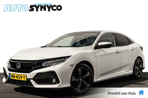 Honda Civic 1.0 i-VTEC Executive | Leder | Panoramadak | Trekhaak | Carplay | LED | Org. NL