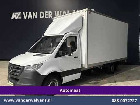 Mercedes-Benz Sprinter 315 CDI 150pk 9G-Tronic Automaat Bakwagen 22m3 KUUB Laadklep Zijdeur Euro6 Airco | LAT om LAT | Leder Bijrijdersbank