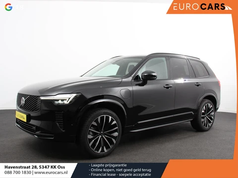 Volvo XC90 2.0 T8 Plug-in hybrid AWD Ultra Dark Panoramadak Navigatie Apple Carplay Android Auto 360 camera Parkeerhulp Adaptive Cruise Control Verwarmde en geventileerde voorstoelen Head-up-display Harman Kardon Premium Sound Memory stoelen met massagefunctie Climate Control Matrix-ledkoplampen
