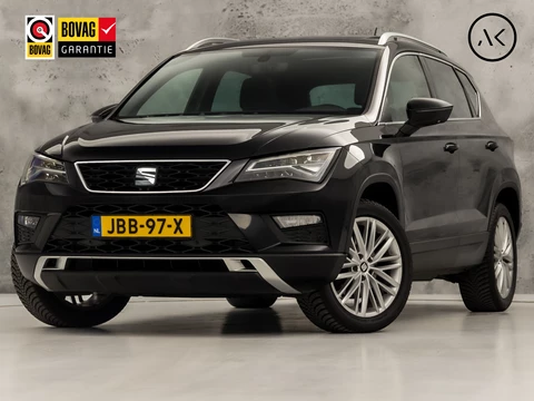 SEAT Ateca 1.4 TSI Xcellence 4DRIVE 150Pk Automaat (PANORAMADAK, APPLE CARPLAY, GROOT NAVI, ZWART HEMEL, LEDER/ALCANTARA, CAMERA, SPORTSTOELEN, GETINT GLAS, KEYLESS, LED KOPLAMPEN, NIEUWE APK, NIEUWSTAAT)