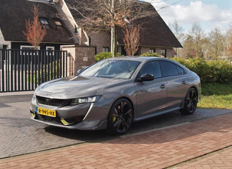Peugeot 508 1.6 HYbrid Peugeot Sport Engineered | 360 Camera | 360 PK | NL-Auto | Gris Sellenium | Stoelverwarming |