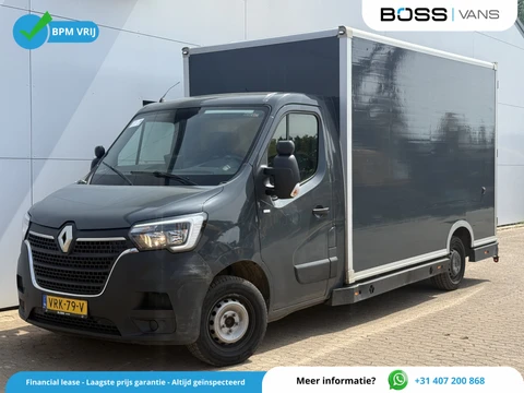 Renault Master Plancher T35 2.3 DCI 150PK Lowliner Bakwagen Airco Cruise Control Camera Foodtruck Meubelbak Paardenwagen