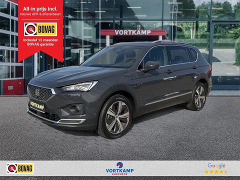 SEAT Tarraco 1.4 TSI e-HYBRID XCELLENCE ZWENK.TREKHAAK/ACC/CAMERA/E-KLEP/STOELVERW V+A