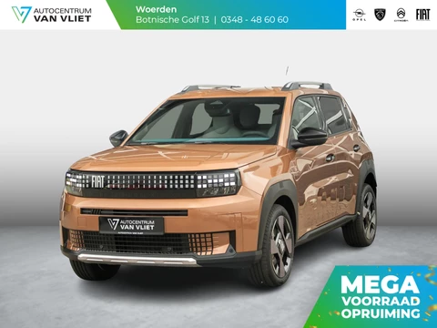Fiat Grande Panda La Prima 7,4 kW 44 kWh | Uit voorraad leverbaar | Clima | Cruise | Camera | Apple Carplay | 17" | Navi