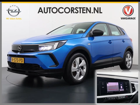 Opel Grandland 1.6T 225PK PHEV Hybrid AUT-8 Facelift Navi Ecc Apple Carplay Android Auto 360°Camera Adaptieve Cruise Control Pdc Plug-In Hybride DAB+ Lane Assist Stuur Verwarming Led Keyless Digitaal dashboard 1e Eigenaar Origineel Nederlandse Auto