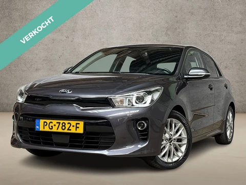 Kia Rio 1.0 TGDI DynamicLine (APPLE CARPLAY, GROOT NAVI, CAMERA, KEYLESS, SPORTSTOELEN, CRUISE, NIEUWE APK, NIEUWSTAAT)