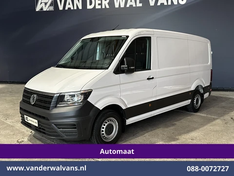 Volkswagen Crafter 2.0 TDI 141pk Automaat L3H2 L2H1 Euro6 Airco | Camera | Apple Carplay | 3000kg Trekhaak | Cruisecontrol Android Auto, Stoelverwarming, Parkeersensoren, Bijrijdersbank