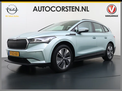 Škoda Enyaq iV 60 SOH 91% Trekhaak Camera P-Assist Apple Carplay Android Auto Navi Ecc Pdc Lmv Isofix Led Cruise Control Keyless Rijstrooksensor Verkeersbord detectie 1.000KG Trekgewicht