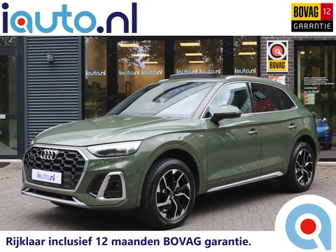 Audi Q5 50 TFSI e S-Line Pano/Matrix LED/Keyless/Leder/Elek. stoelen+mem/Camera/MMI+/Virtual Cockpit/ACC