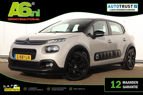 Citroen C3 1.2 PureTech S&S Shine Automaat 110PK 17 inch LMV Navigatie Achteruitrijcamera Clima Cruise
