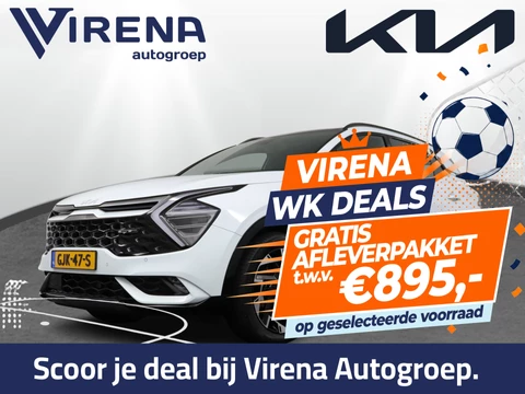 Kia Sportage 1.6 T-GDi Plug-in Hybrid AWD GT-Line Automaat Apple Carlpay/Android Auto - Cruise Control Adapatief - Dodehoekdetectie - Panorama Dak - Navigatie - Stoel/Stuurverwarming