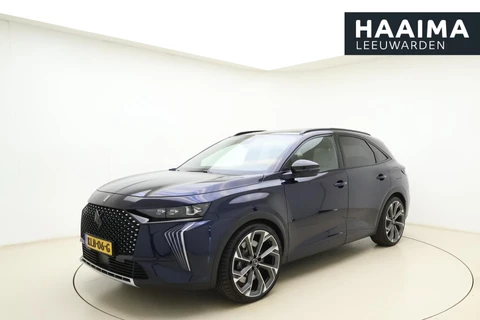 DS 7 E-Tense 360 4x4 Opéra Performance | E-tense | Nappa-leder | Focal Electra premium audio | 360 pk | DS Active Scan Suspension | Adaptieve vering | Stoelverwarming/verkoeling | Panoramadak | DS Night vision | Adaptive cruise control | haute couture-creatie | 21-inch velgen | Adaptieve dempers | Light-veils | Black Pack