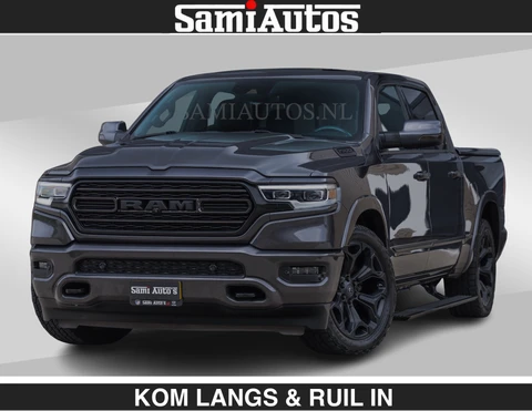Dodge Ram Pick-Up LIMITED | HEMI 5.7 V8 | MWK KLEP | BOM VOL | GRANITE GRIJS KLEUR | LUCHTVERING | MEEST LUXE | CREW CAB 5 PERSOONS | GRIJS KENTEKEN | DUBBEL CABINE DC |