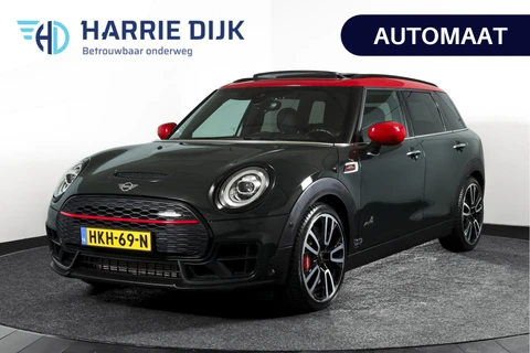 MINI Clubman 2.0 JCW ALL4 Chili | S/K-Panodak | Adapt. Cruise | Stoelverw. | PDC | Camera | NAV + App.Connect | ECC | Harman Kardon | LM 19" |