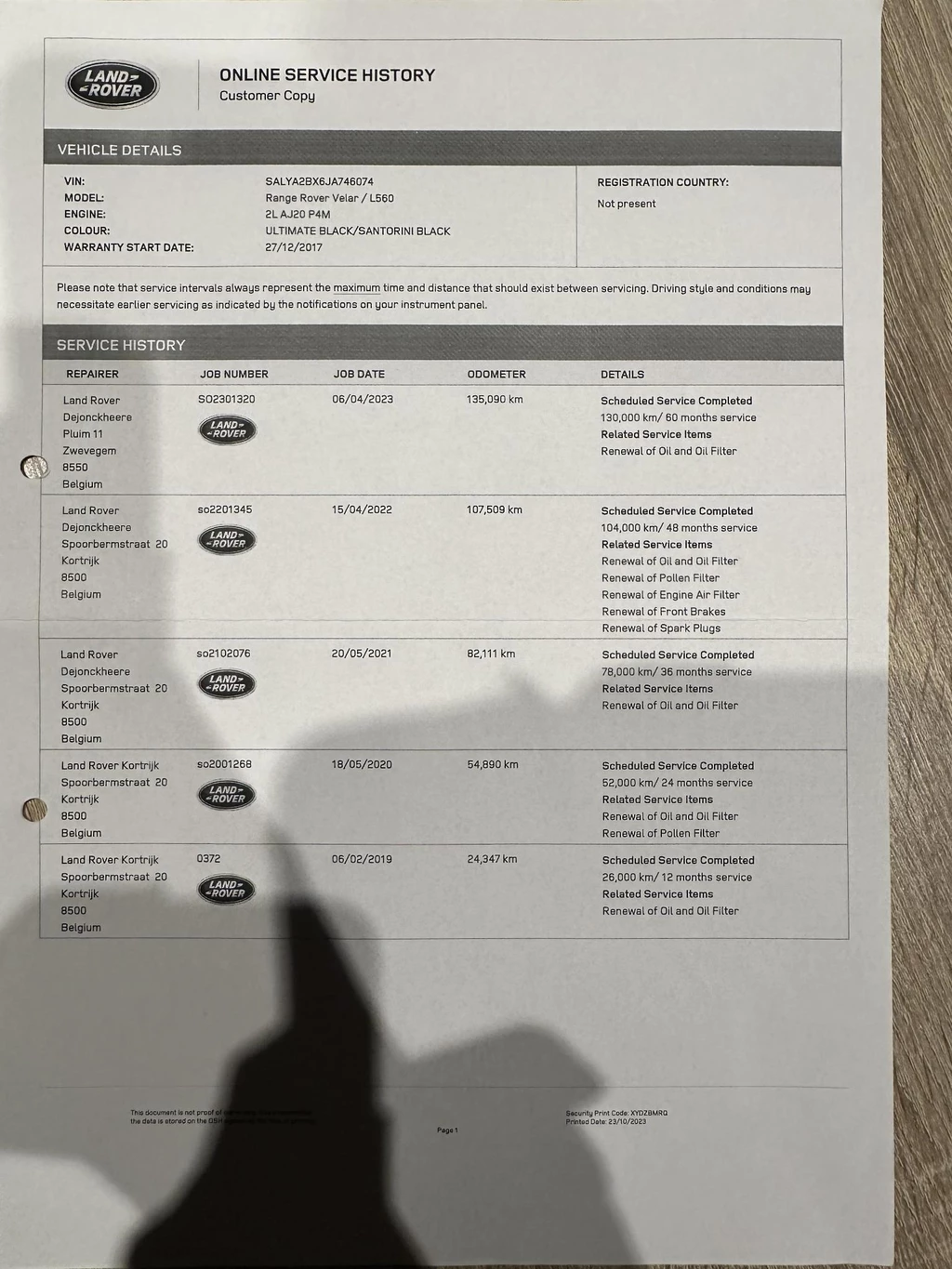 Land Rover Range Rover Velar – foto 40