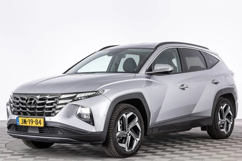 Hyundai Tucson 1.6 T-GDI PHEV 4WD Premium | LEDER | Full LED | EL. STOEL | NAVI | ECC | VELGEN -HEMELVAART OPEN!-