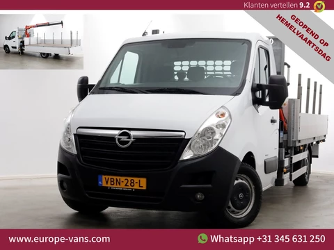 Opel Movano 2.3 CDTI 145pk E6 Open Laadbak + Kraan 08-2019