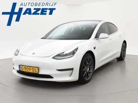 Tesla Model 3 LONG RANGE AWD 75 kWh 86% SOH+ CARBON DASHBOARDINLEG | ZWART LEDER | STOELVERW. V+A