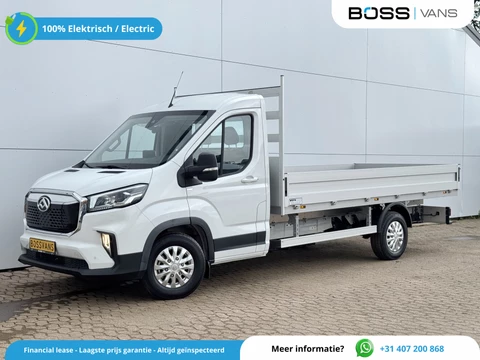 Maxus eDeliver9 65kWh 204PK Nieuw! Open Laadbak 172km WLTP 100% Elektrisch Airco Adaptieve Cruise Carplay Pritische Pickup Open Box