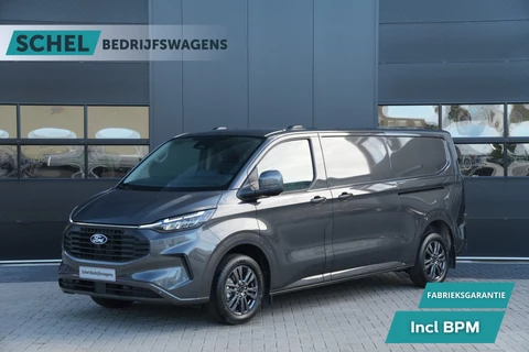 Ford Transit Custom 320 2.0 TDCI L2H1 Limited 170pk - 1+1 Stoel - 2x Schuif - ACC - Blind spot - Keyless - Stoel/Stuurverwarming - Navi - Rijklaar