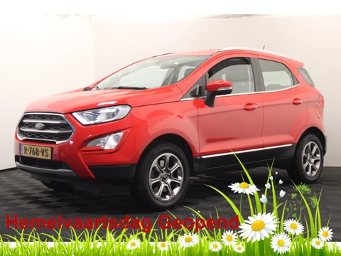 Ford EcoSport 1.0 EcoBoost Titanium |Stoel/stuur verw.|Trekhaak| *Hemelvaart open*