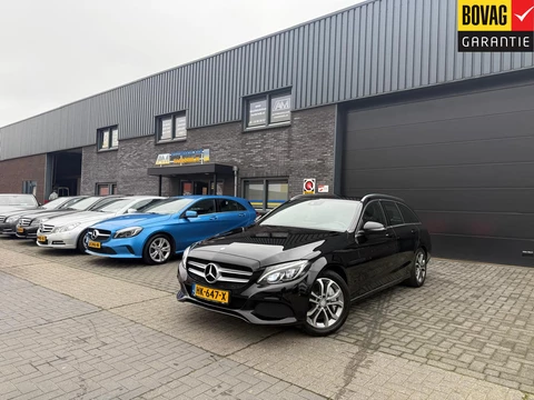 Mercedes-Benz C-Klasse Estate 350 e Lease Edition | 12MND GARANTIE | LED | LEDER |  BURMESTER | LUCHTVERING | TREKHAAK | CRUISE | LMV |