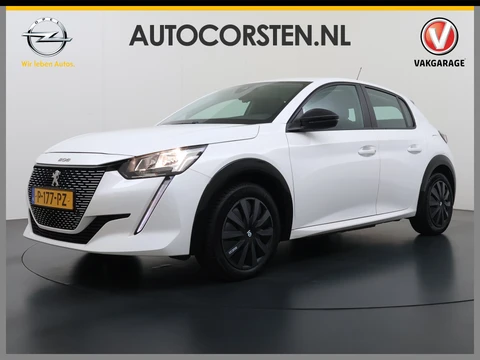 Peugeot e-208 EV 5Drs 50kWh All-Season Banden Navi Apple Carplay Android Auto Ecc Cruise Control Active SOH 87% Bluetooth Regen-Lichtsensor DAB Led Isofix 1e Eigenaar Origineel Nederlandse Auto