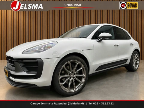 Porsche Macan 2.0 T 265pk, Luchtvering | Sport Chrono | 18-weg | Keyless | orig. Nederlandse auto | Krijt grijs | Bose