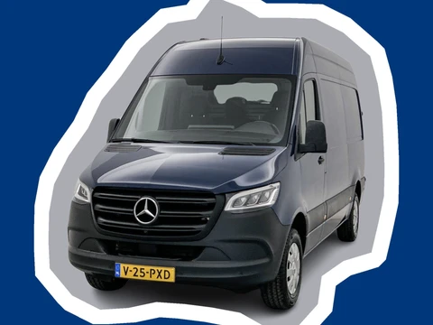 Mercedes-Benz Sprinter 317 L2H2 RWD Sortimo inrichting 360°camera Led Navigatie Distronic Servicebus 3500kg trekhaak