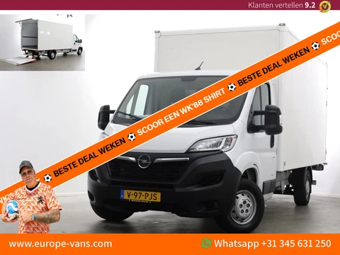 Opel Movano 2.2D 140pk Bakwagen met laadklep 1.060kg laadvermogen 08-2023