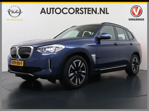 BMW iX3 Panoramadak SOH 99% Leder Adap.Cruise Camera Apple Carplay Android Auto 3-Zone Ecc Executive 80kWh Elek.Achterklep Adaptief onderstel Stoelverwarming Pdc Lmv Led Elek.Stoelen Isofix Bluetooth