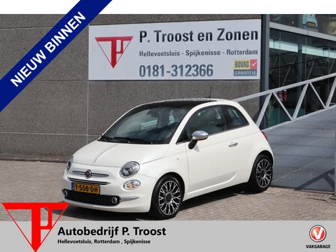 Fiat 500 1.0 Hybrid Star Panoramadak/Apple carplay/Cruise control/Parkeersensoren/Climate control/Navigatie/Bluetooth