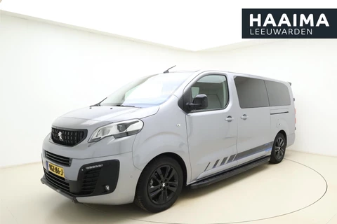 Peugeot Expert 2.0 BlueHDI 180 Long Sport DC 5 Zitplaatsen | Lederen bekleding | Dubbele zijschuifdeur |  Head up display | Achterspoiler | Navigatie | Getint glas