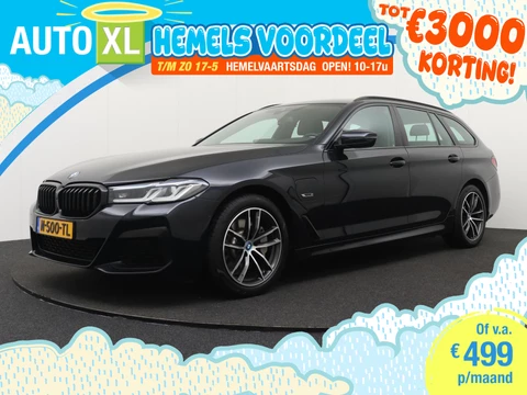 BMW 5 Serie Touring 530e M-Sport Laser-LED Leder/Sportstoel Camera Carplay