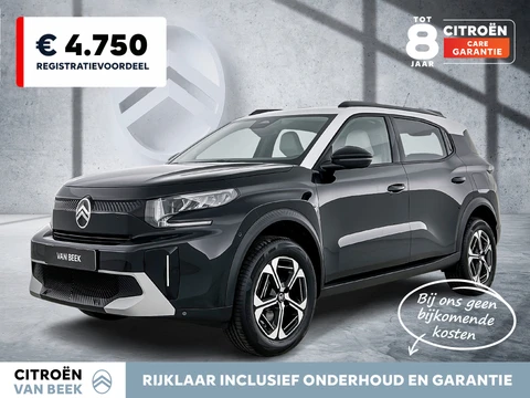 Citroën C3 Aircross Hybrid 145pk Automaat Max 7 persoons | 7 zitplaatsen | Achteruitrijcamera | Comfort Seats |