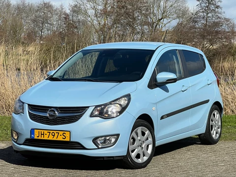 Opel KARL 1.0 75pk Cosmo - Ray Blue - Leder int/Bluetooth/Seatheat - 58dkm - Nieuwstaat