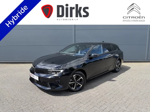 Opel Astra Sports Tourer 1.2 Turbo Hybrid GS (360gr Camera - Stoel-/-stuurverwarming - LED Matrix - HUD - Keyless Entry - Adaptieve Cruise Controle - 16"incl 4S - AGR stoelen - Automatische Airco - Navigatie)