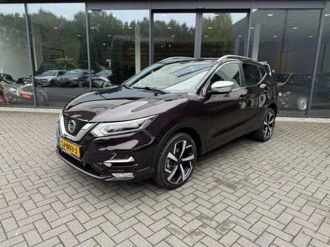 Nissan QASHQAI 1.2 TEKNA +,Pano,Luxe Leder,Full LED,Cam360,Lane Ass.,Stoelverw,Clima,Cruise,