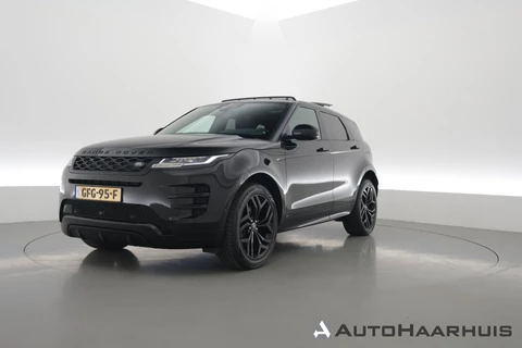 Land Rover Range Rover Evoque 1.5 P300e AWD R-Dynamic | Rijklaar! | Pano | Afn. Trekhaak | Stoelverw. | Cruise | All Season | Elek. stoelen+Leder | 360*+PDC | CarPlay | Elek. Klep V