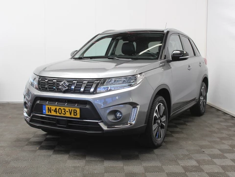 Suzuki Vitara 1.4 Boosterjet Style Smart Hybrid NAVI | CARPLAY | CAMERA | CLIMATE | HALFLEER | LED | STOELVERW | ADAPCRUISE | PANODAK | LMV17 | PDC | DAB