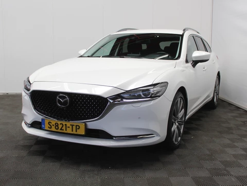 Mazda 6 Sportbreak 2.0 SkyActiv-G 165 Luxury CLIMATE | CARPLAY | LMV19 | AFNBTRHAAK | STOEL/STUURVERW | HEAD-UP | LED | ADAPCRUISE