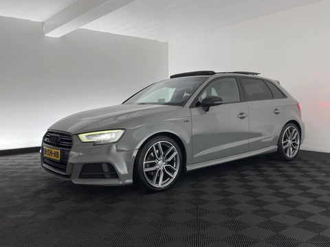 Audi A3 Sportback 35 TFSI S-Line Edition MHEV Aut. *PANO | LEATHER-FABRIC | LED-LIGHTS | DIGI-COCKPIT | NAVI-FULLMAP | HEATED-SPORTSEATS | PRIVACY-GLASS | ECC | PDC | CRUISE | 18''ALU*