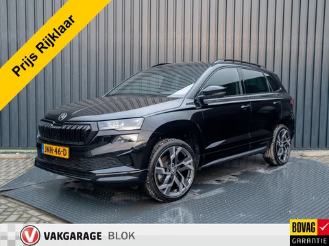 Škoda Karoq 1.5 TSI ACT Sportline Business | Elk. A- Klep | Camera | 19'' | Adapt. Cr. | Keyless | Stoel & Stuur verw. | Prijs Rijklaar!!