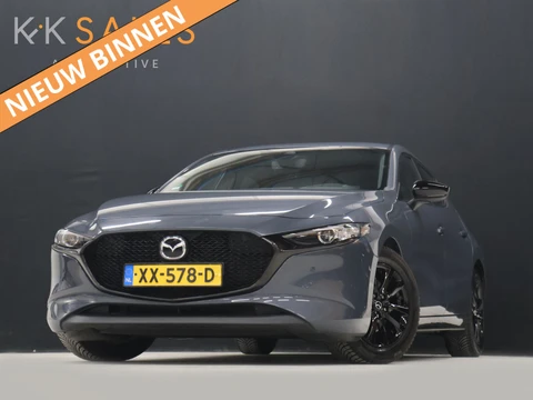 Mazda 3 2.0 e-SkyActiv-G M Hybrid 122 Comfort met Bose [APAPTIVE CRUISE CONTROL, APPLE CARPLAY, ANDROID, BOSE SOUND SYSTEM, MEMORY SEATS, STOELVERWARMING STUUR VERWARMING, CAMERA, PDC V+A, BLUETOOTH, LEDER, LED, ELEKTRISCHE ACHTERKLEP, NAVIGATIE,