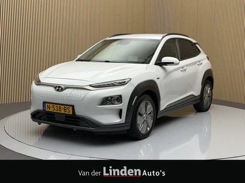 Hyundai Kona EV Fashion 64 kWh 3- Fase SOH 92,4% | Warmtepomp | Camera | Navigatie | Head-Up Display