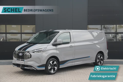Ford E-Transit Custom 340 L2H1 Sport 71 kWh 218pk - ACC - B&O - Navi - Stoel/Stuurverwarming - 360 Camera - Blindspot - Rijklaar