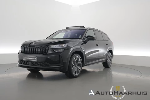 Škoda Kodiaq 1.5 TSI PHEV Sportline Business | UIT VOORRAAD LEVERBAAR | Pano | Elek. Trekhaak | Memory Seat | Stoel-Stuurverw. | Keyless | Adapt. Cruise | Apple CarPlay